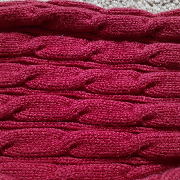 St.John's Bay Red Sweater M - Picture 5 of 6